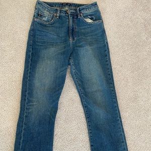 DEAR JOHN Straight leg high waisted jeans